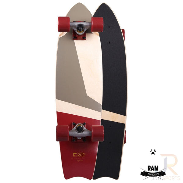 RAM Tshiko Longboard Complete