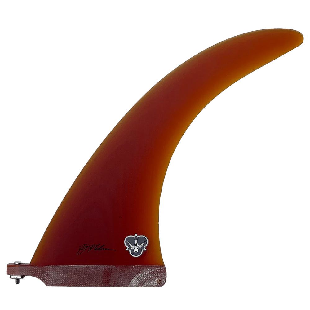 Flying Diamonds - CJ Nelson - Parallax - Amber Surf Fins - 10"
