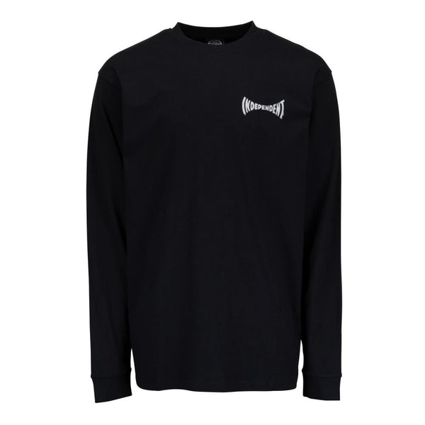 Independent Longsleeve T-Shirt Build to Grind L/S T-Shirt - Black - Skatewarehouse.co.uk