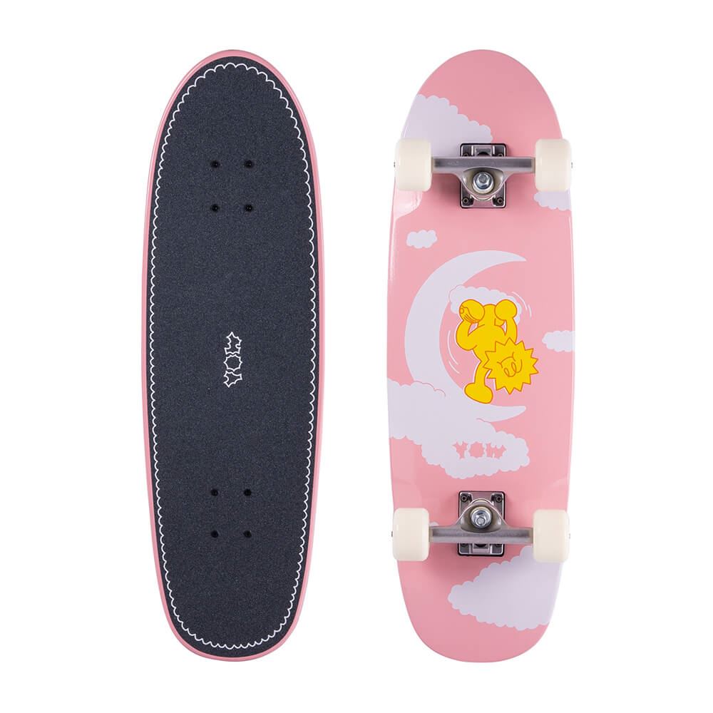 Yow Luster Egg 9.0"x31.25" Yow City Cruiser Complete Longboard - 31.25" - Skatewarehouse.co.uk