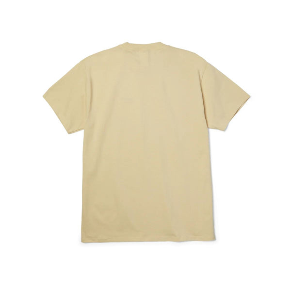 HUF 89 Embroidred S / S Tee (Cream / Black)