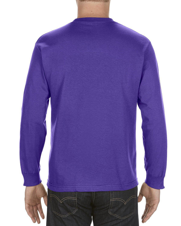 Alstyle American Apparel 1304 Longsleeve Tee - Purple - S