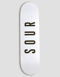 Sour Solution Army White  Skateboard Deck - 7.75" - Skatewarehouse.co.uk