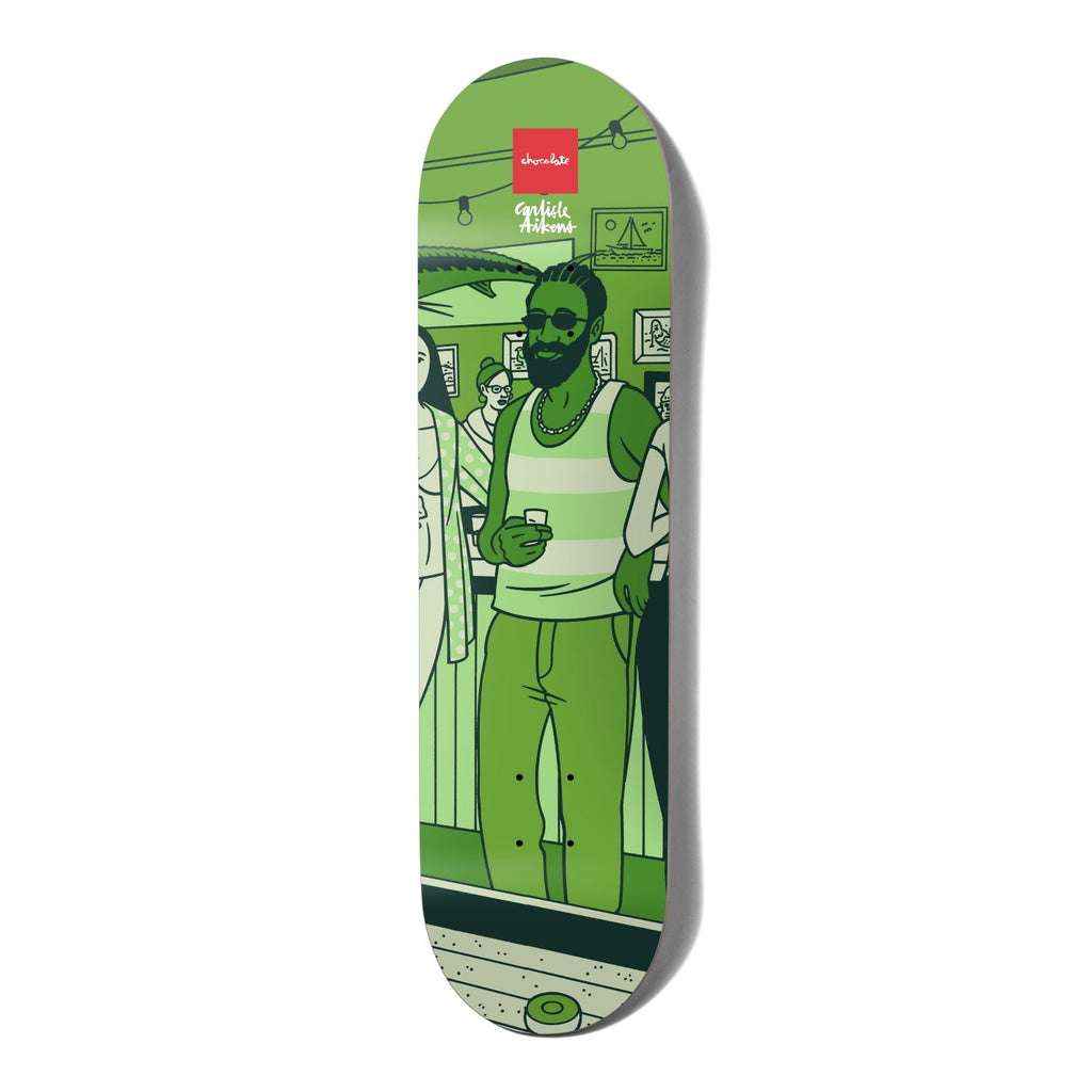 Chocolate Bar Series III Carl Aikens Skateboard Deck - 8.5"