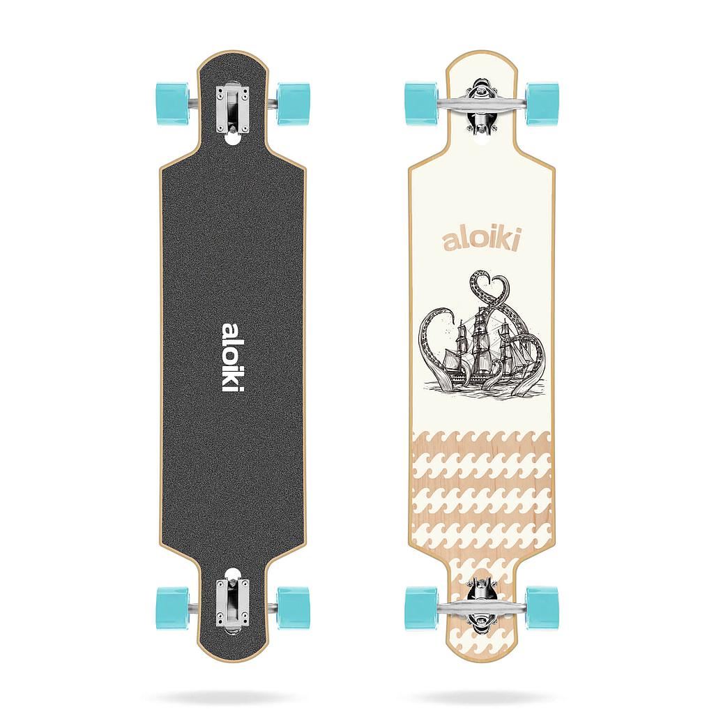 Aloiki Victory 40.2"x9.6" FS Drop Aloiki Complete Longboard - 40.0" - Skatewarehouse.co.uk