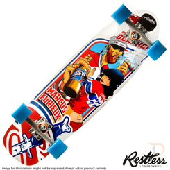 Restless RockSteady SLASHERS - Setup 5 with Gullwing 9" PRO III Trucks Longboard Complete