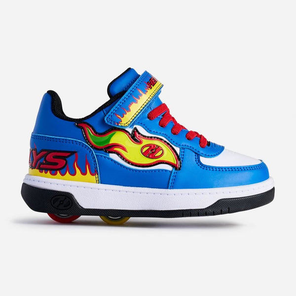 Heelys X2 Rezerve Low X2 - Blue / White / Red / Yellow - Skatewarehouse.co.uk