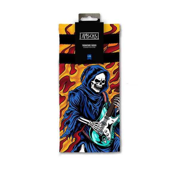 American Socks Rock till death - Mid High Socks