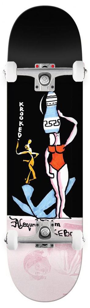 Krooked Pro Sebo Vase Custom Complete Skateboard - 8.06