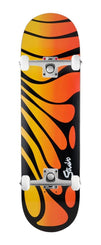 Studio Skateboards Organic Plus Black / Orange Fade x Venom Custom Complete Skateboard - 8.25"