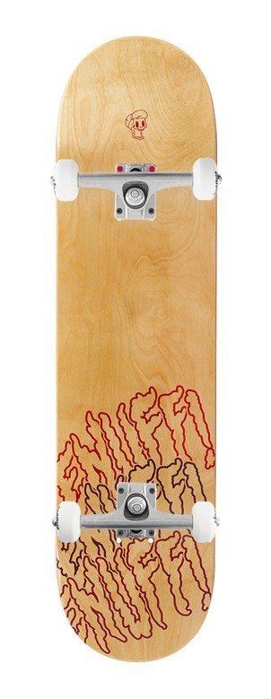 Enuff Designer - 8.0" - Three Tier Reloaded Natural x Venom Custom Complete Skateboard - 8"
