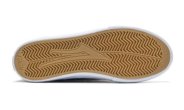 Lakai Griffin Navy Tie Dye Textile Skate Shoes - Skatewarehouse.co.uk