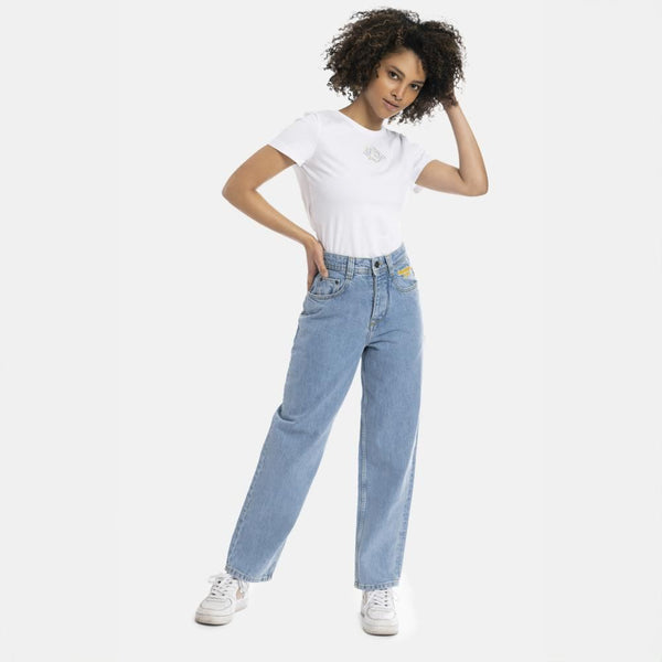 Homeboy Pant X-tra BAGGY Jeans - Moon - Skatewarehouse.co.uk