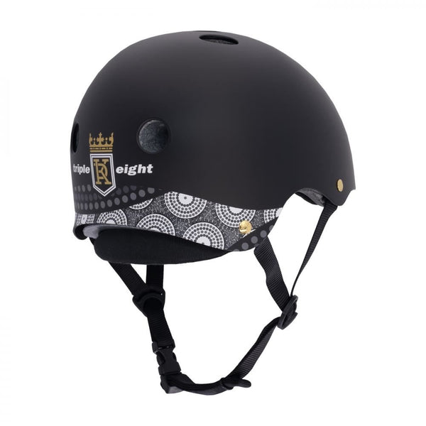 Triple Eight Helmet Deep Cover Keegan Palmer - Black
