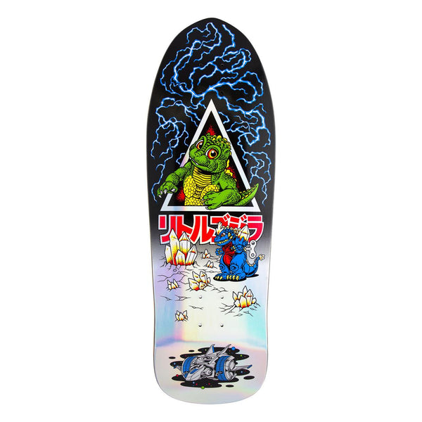 Santa Cruz x Godzilla Jr. Natas Skateboard Deck - 9.89