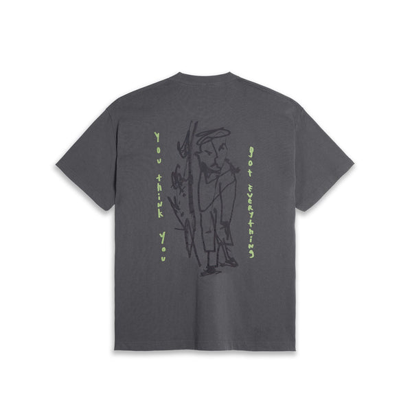 Polar Skate Co Tee | Got Everything (Graphite) - M