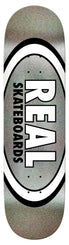 Real Team Classic Oval - Easy Rider (Black Holo) Skateboard Deck - 8.25"
