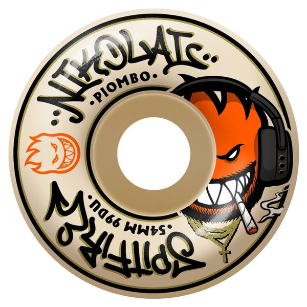 Spitfire F4 99Du Nikolai Pro Edition Classic (99a) Skateboard Wheels