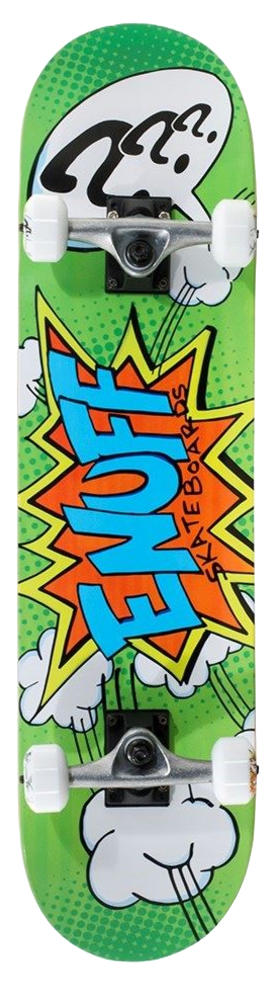 Enuff Pow Green Junior Complete Skateboard Bundle - Skatewarehouse.co.uk