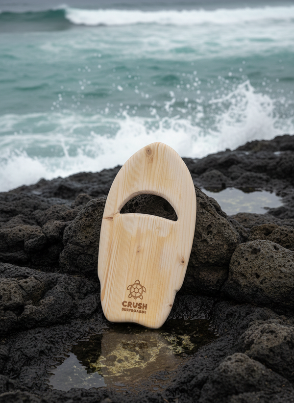 Crush The Glide Wooden Surf Handplane
