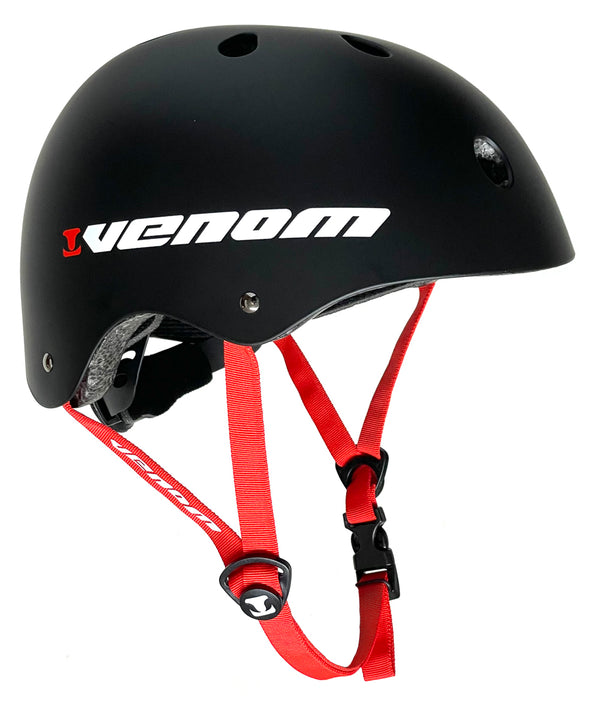 Venom Helmet & Pad Combo Pack - Red - Skatewarehouse.co.uk