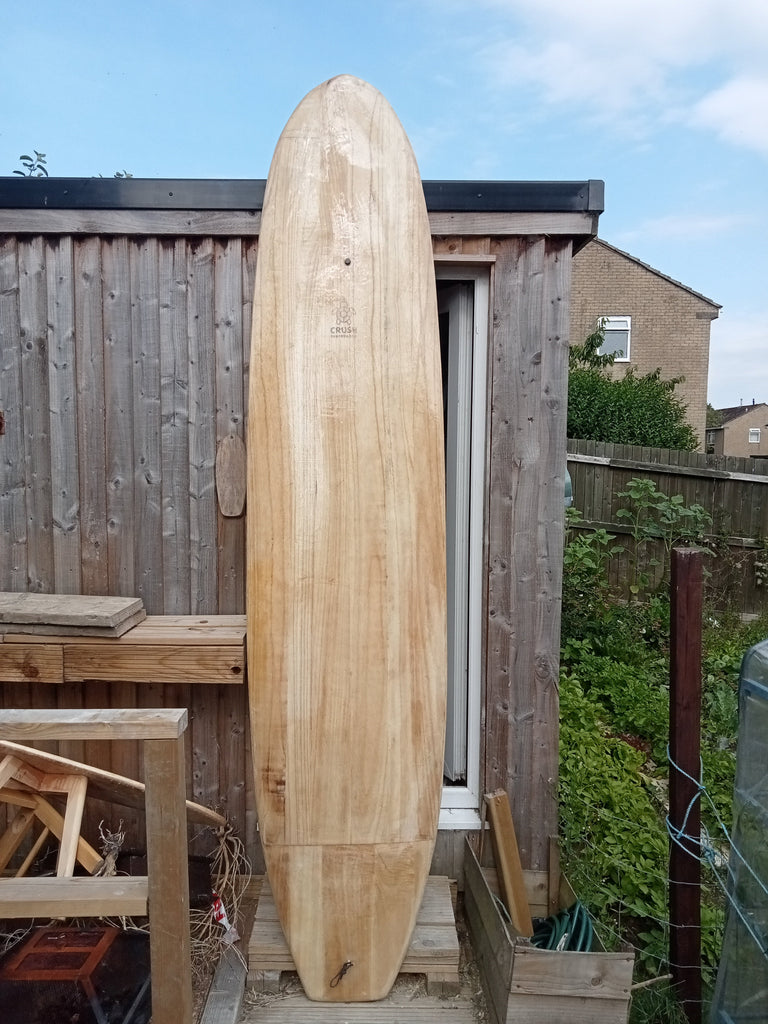 Crush Log Flume Paulownia Longboard Surfboard - 9ft 4