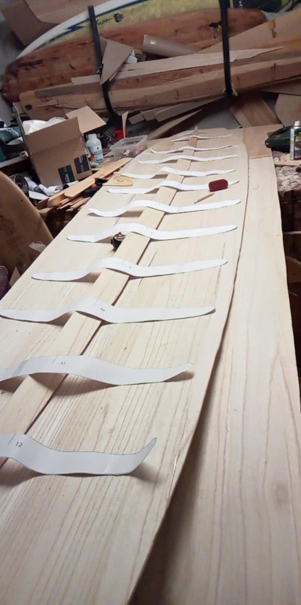 Crush Log Flume Paulownia Longboard Surfboard - 9ft 4