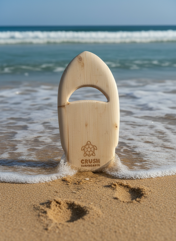 Crush The Glide Wooden Surf Handplane