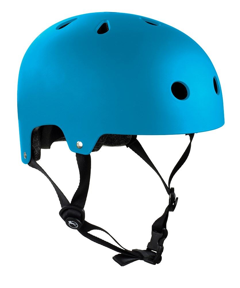 SFR Essentials Skateboard Bike Helmet - Matt Blue - Skatewarehouse.co.uk