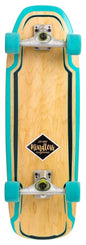 Mindless Green Surf Skate Skateboard - 9.5" x 30" - Skatewarehouse.co.uk