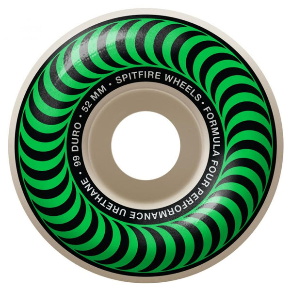 Spitfire Formula Four Skateboard Wheels Classics 99a - Skatewarehouse.co.uk