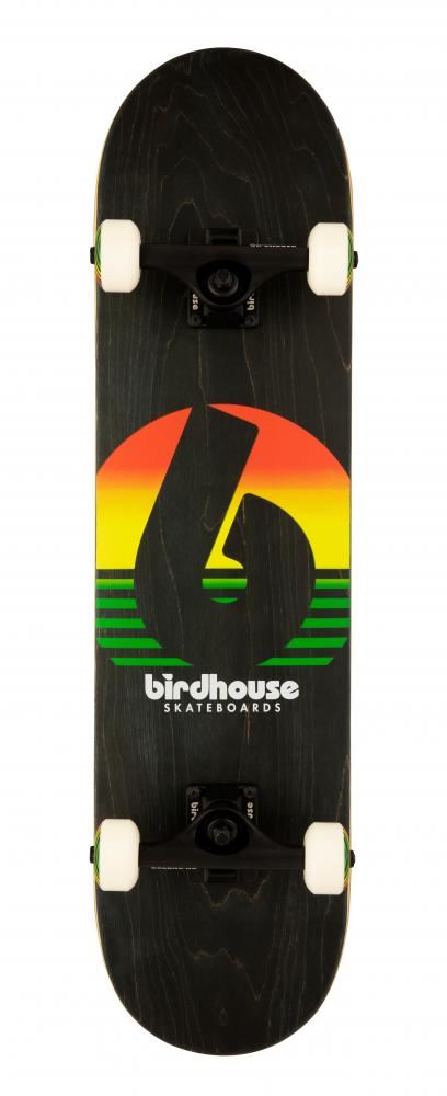 Birdhouse Stage 3 Sunset Rasta Complete Skateboard - 7.75" - Skatewarehouse.co.uk