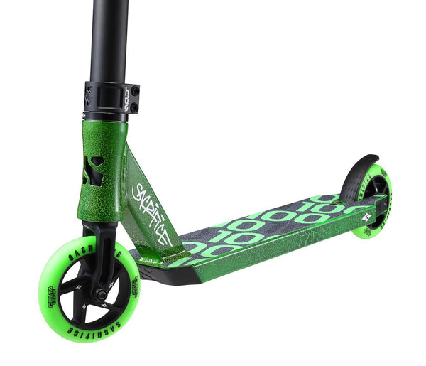 Sacrifice Flyte 100 V2 GreenQua Complete Scooter - Skatewarehouse.co.uk