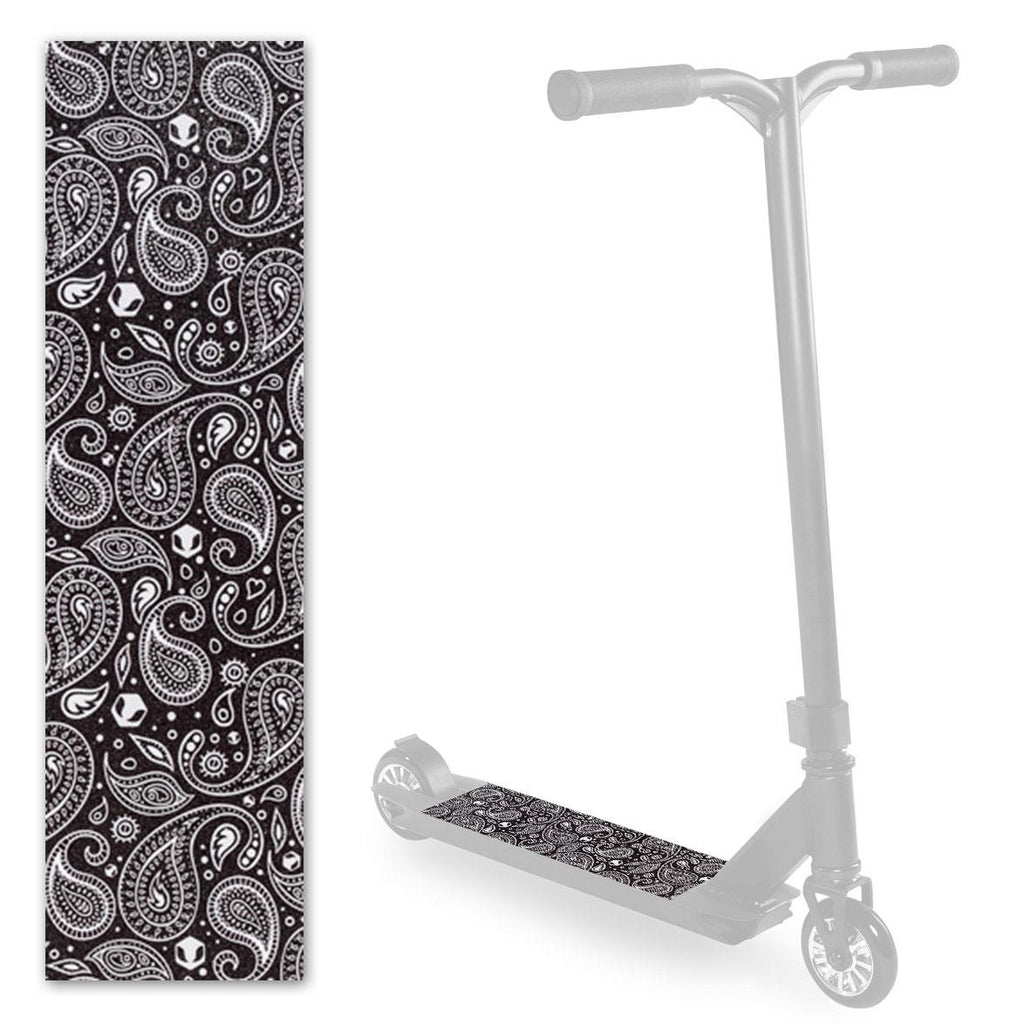Scorpion Scooters - Scooter Pro Grip Tape - Fits 99% Scooters - Graphic Series - Paisley - Skatewarehouse.co.uk