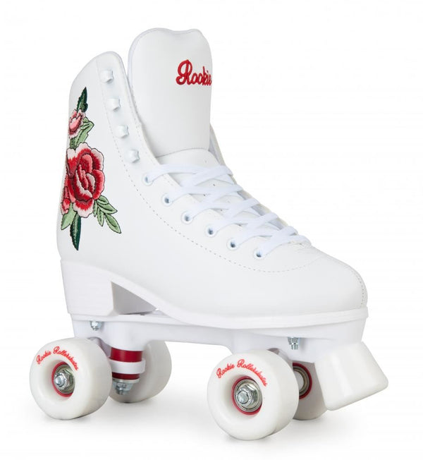 Rookie Quad Skate Rollerskates Rosa - White - Skatewarehouse.co.uk