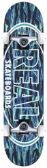 Real Stealth Oval Blue Complete Skateboard - 7.75" - Skatewarehouse.co.uk