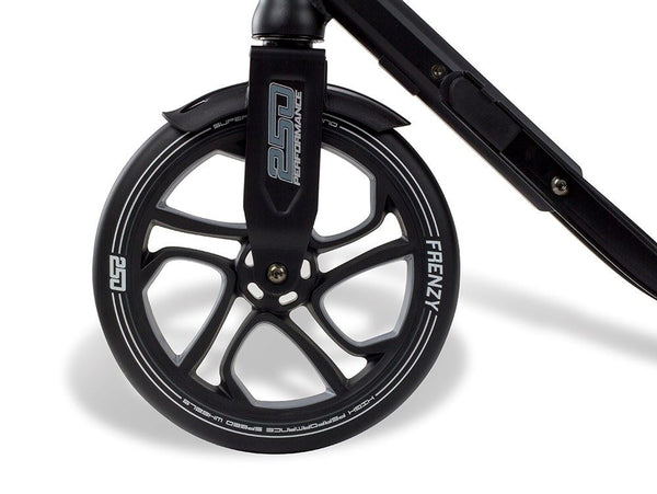 Frenzy 250mm Recreational Scooter - Black - Skatewarehouse.co.uk