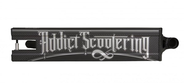 Addict Scooter Deck Defender 3.0 - Black / Silver - Skatewarehouse.co.uk