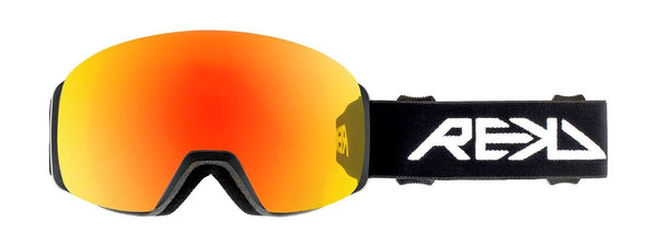 REKD Ascent MagSphere Snow Goggle Kit - Black / Chromatic Torch - L/XL - Skatewarehouse.co.uk