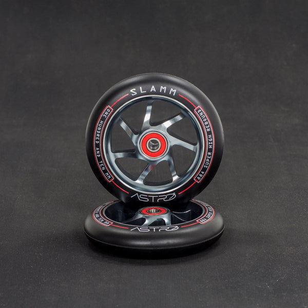 Slamm 110mm Astro Scooter Scooter Wheels - Titanium - Skatewarehouse.co.uk
