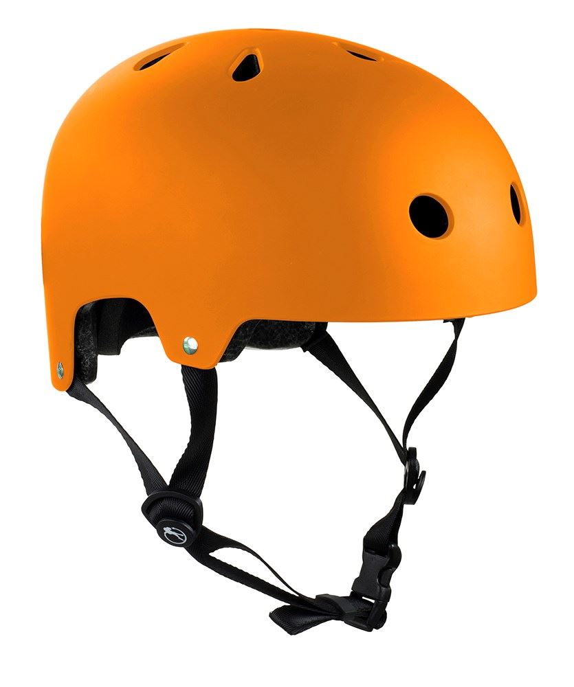 SFR Essentials Skateboard Bike Helmet - Matt Orange - Skatewarehouse.co.uk