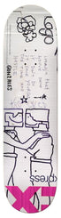 Krooked Pro Gonz Kastle Skateboard Deck - 8.62" - Skatewarehouse.co.uk