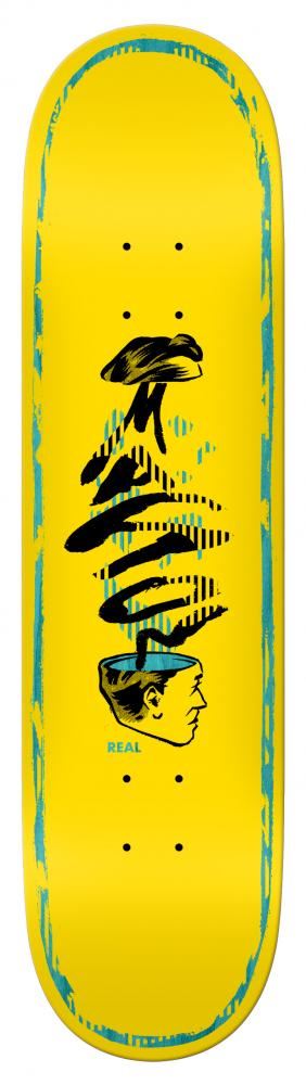 Real Pro Mason Head Lifter Skateboard Deck - 8.06