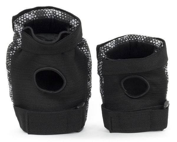 REKD Youth Double Pad Set - Knee/Elbow Pads - Grey - Skatewarehouse.co.uk