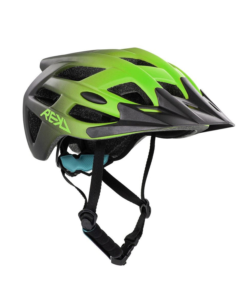 REKD Pathfinder Mountain Bike Helmet - Green - Skatewarehouse.co.uk