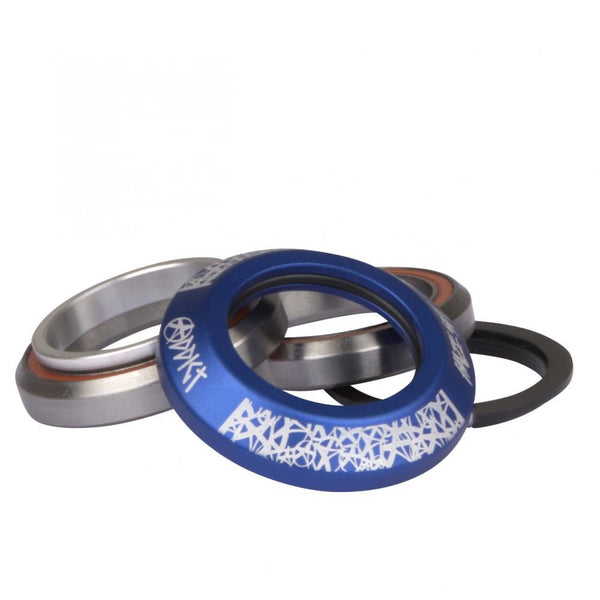 Addict Scooter Integrated Headset Hazeset - Blue - Skatewarehouse.co.uk