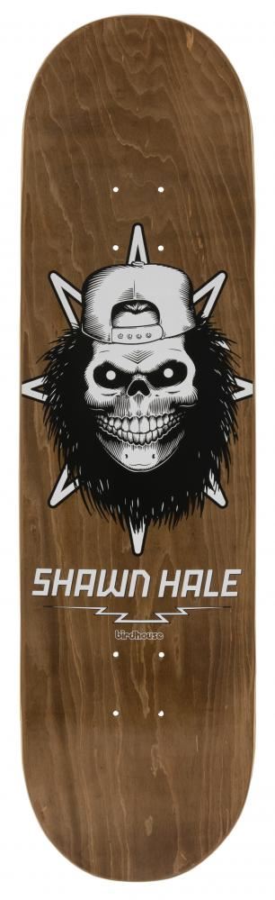Birdhouse Pro Hale Skull Skateboard Deck - 8.5" - Skatewarehouse.co.uk