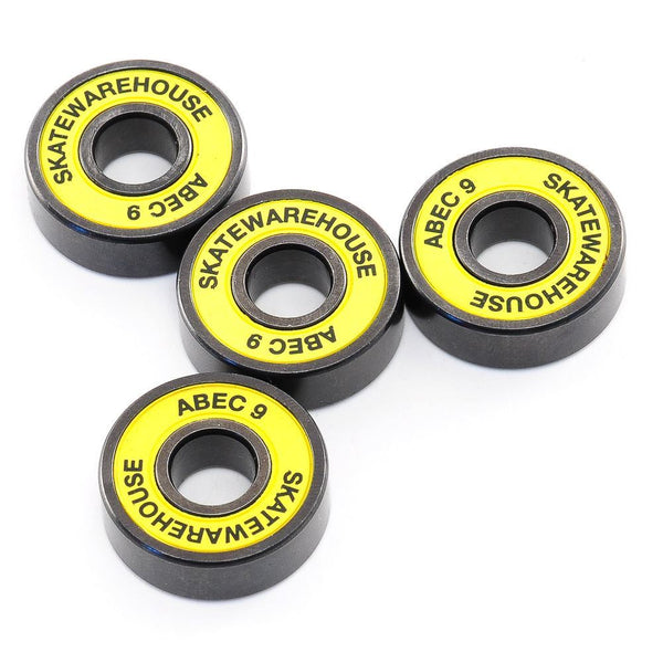 Skatewarehouse Abec 9 Ultra Smooth Stunt Scooter Replacement Wheel Bearings x4 - Skatewarehouse.co.uk