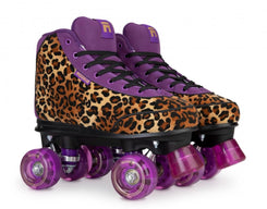 Rookie Quad Skate Rollerskates Harmony V2 - Leopard - Skatewarehouse.co.uk