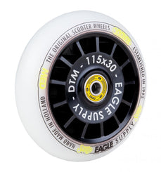 Eagle Supply Wheel Radix DTM Hollowtech Medium 115mm - Black / White - Skatewarehouse.co.uk